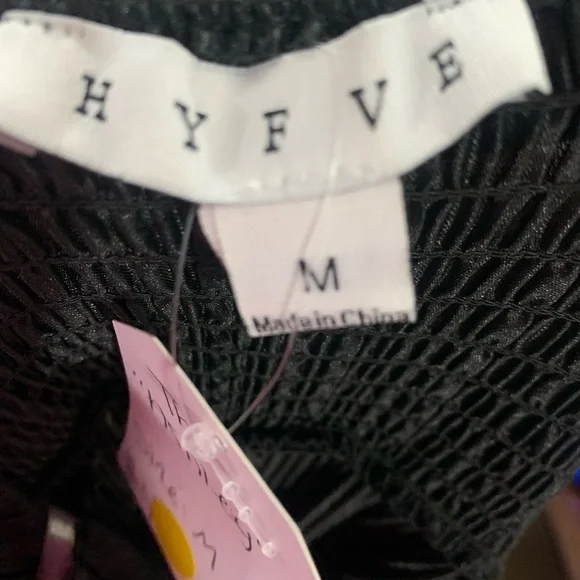 HYFVE Black Strapless Pleated Maxi Dress - Picture 7 of 8